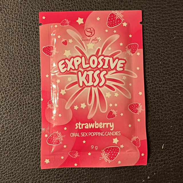 Sachet bonbon : fraise